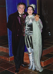 Rosemary Musoleno as Oscar with Leo Nucci as Renato.